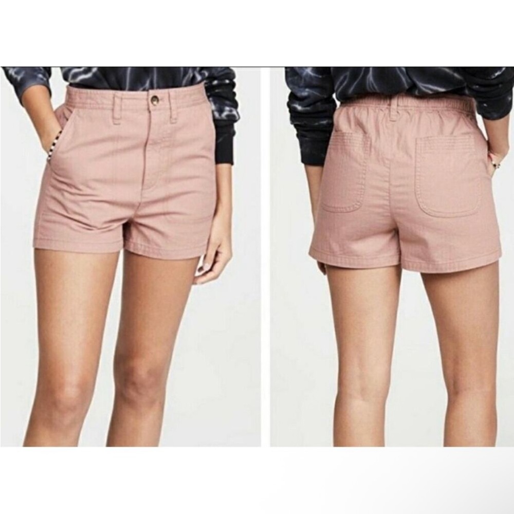 Madewell High Waisted Camp Shorts